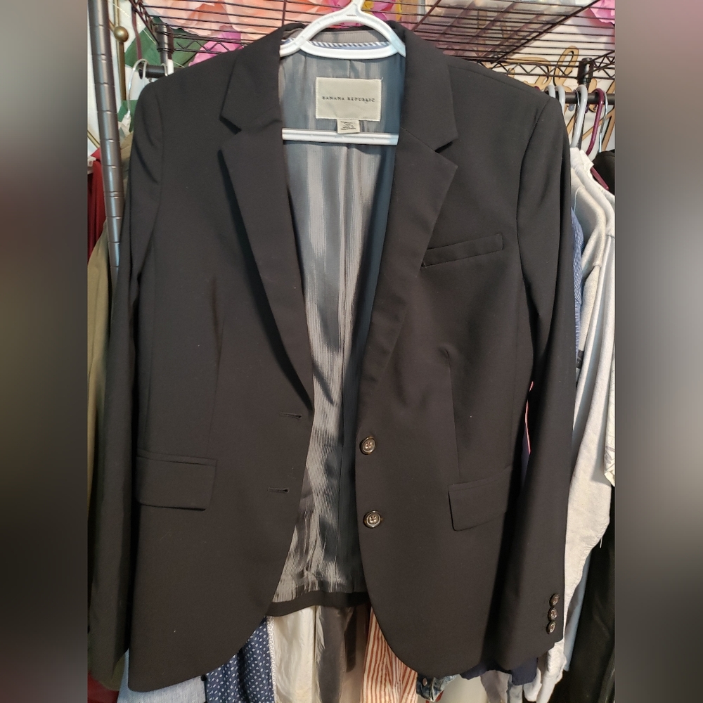 Banana Republic Womens Suit Jacket Fully Lined